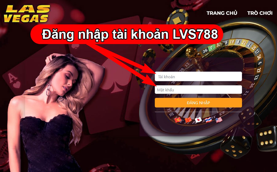 Đăng nhập tài khoản LVS788